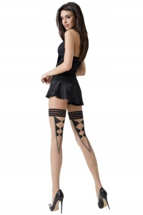 Glatke samodržeće čarape ST 024